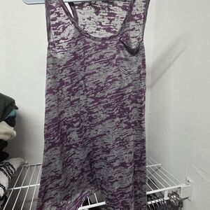 Buffalo David Bitton Purple and Gray Tank Top